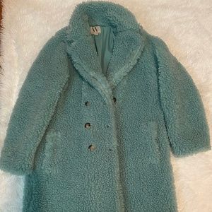 Worthington Jade Teddy Coat